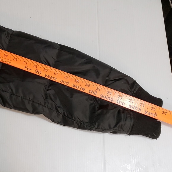 Timmy Hilfiger Black Puffer Quilted Coat - Picture 8 of 8